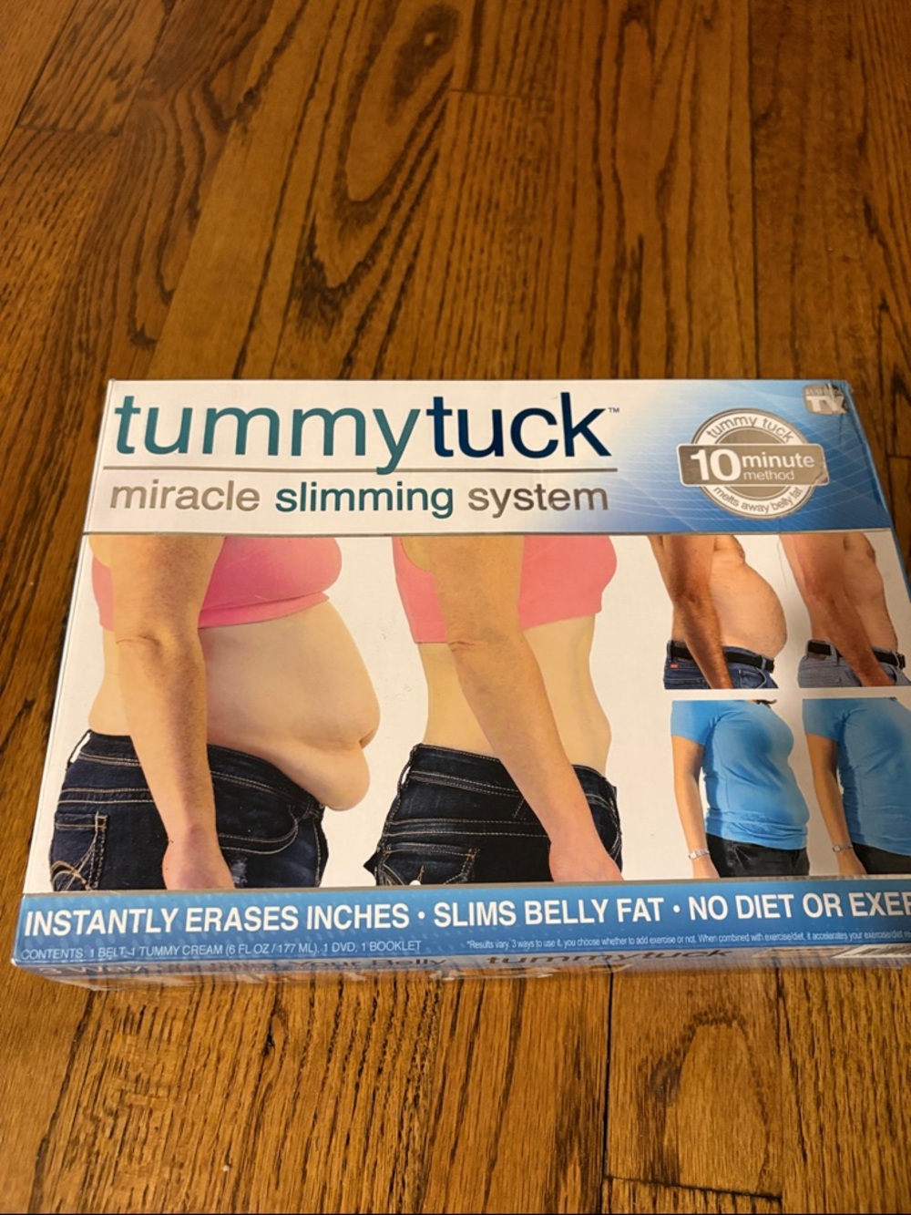 Tummy Tuck Miracle Slimming System - Pink/Blue